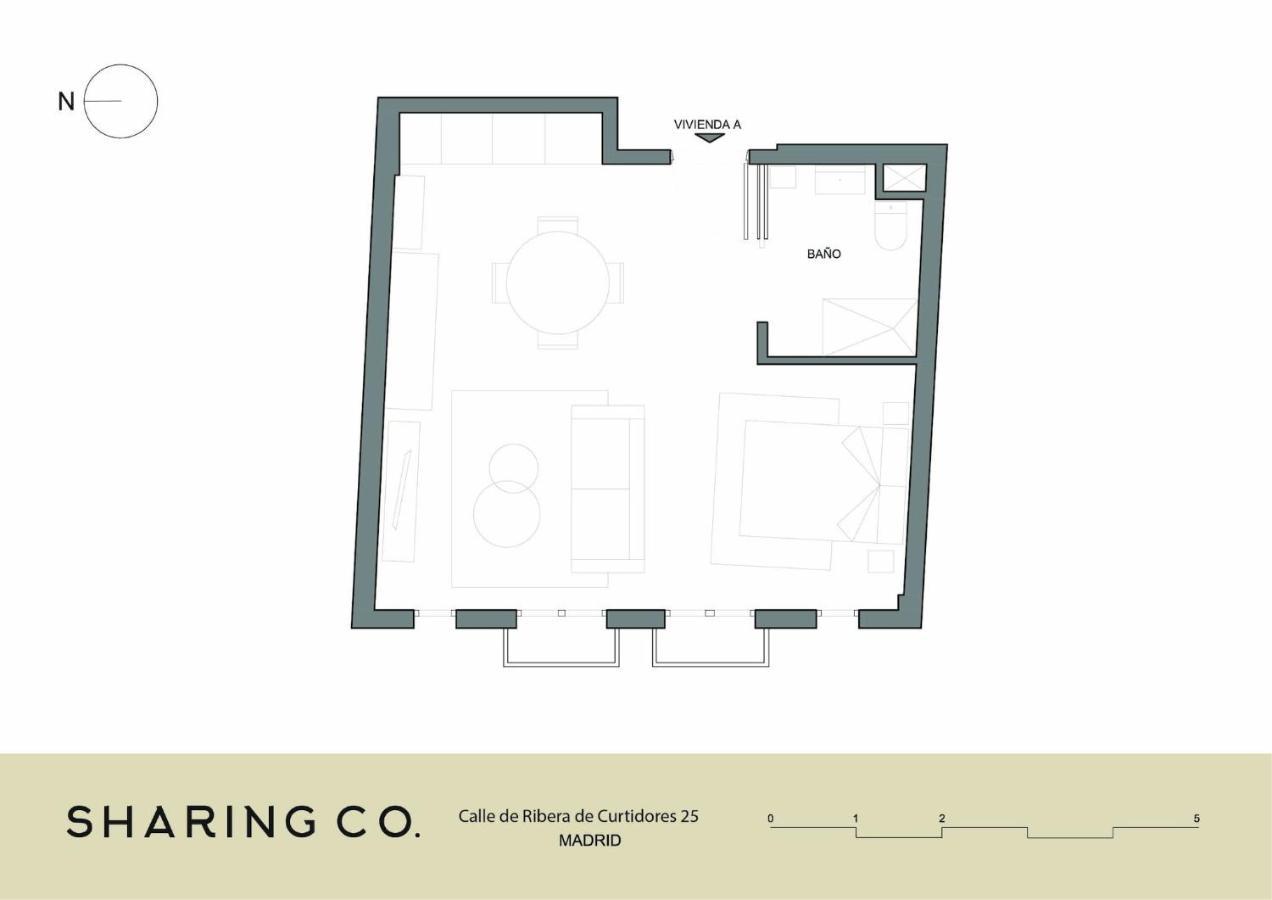 Apartament El Rastro By Sharingco Madryt Zewnętrze zdjęcie